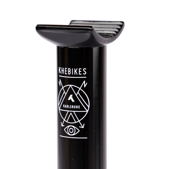 KHE Pivotal 200mm Seat Post - Black 27.2mm