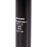 KHE Pivotal 200mm Seat Post - Black 27.2mm