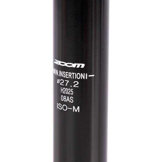 KHE Pivotal 200mm Seat Post - Black 27.2mm