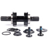 KHE US Bottom Bracket With 8 Spline Axle - Black 19mm expanded | Backyard UK BMX Shop