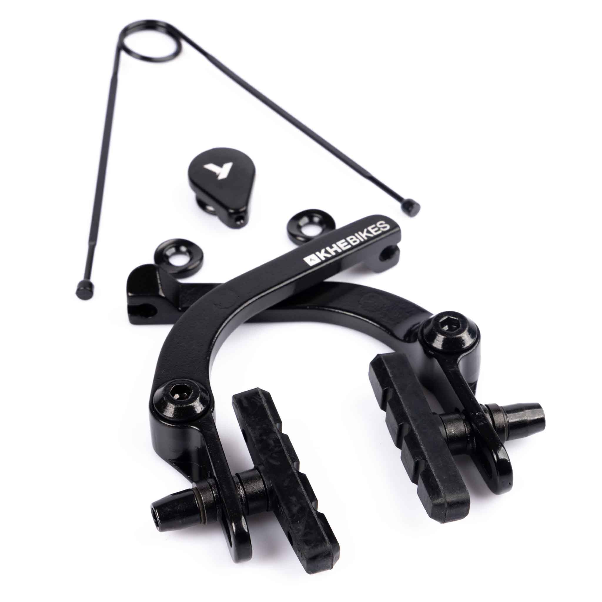 KHE U-Brake With Spring Hanger - Black | Backyard UK BMX Shop 