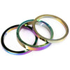 KHE Headset Spacers - Oil Slick 2,3+5mm | Backyard UK BMX Shop