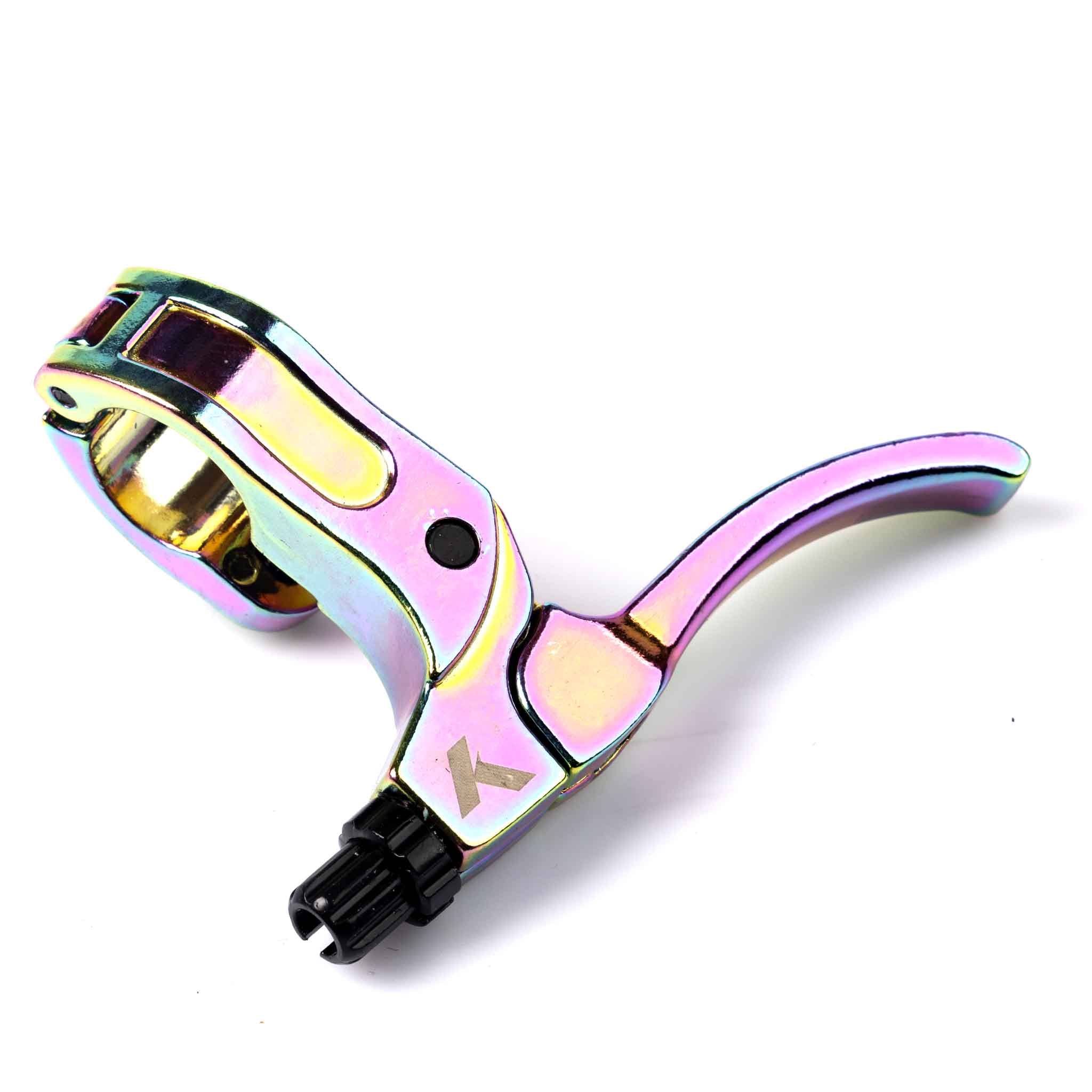 KHE Radius Left Hand Brake Lever - Oil Slick