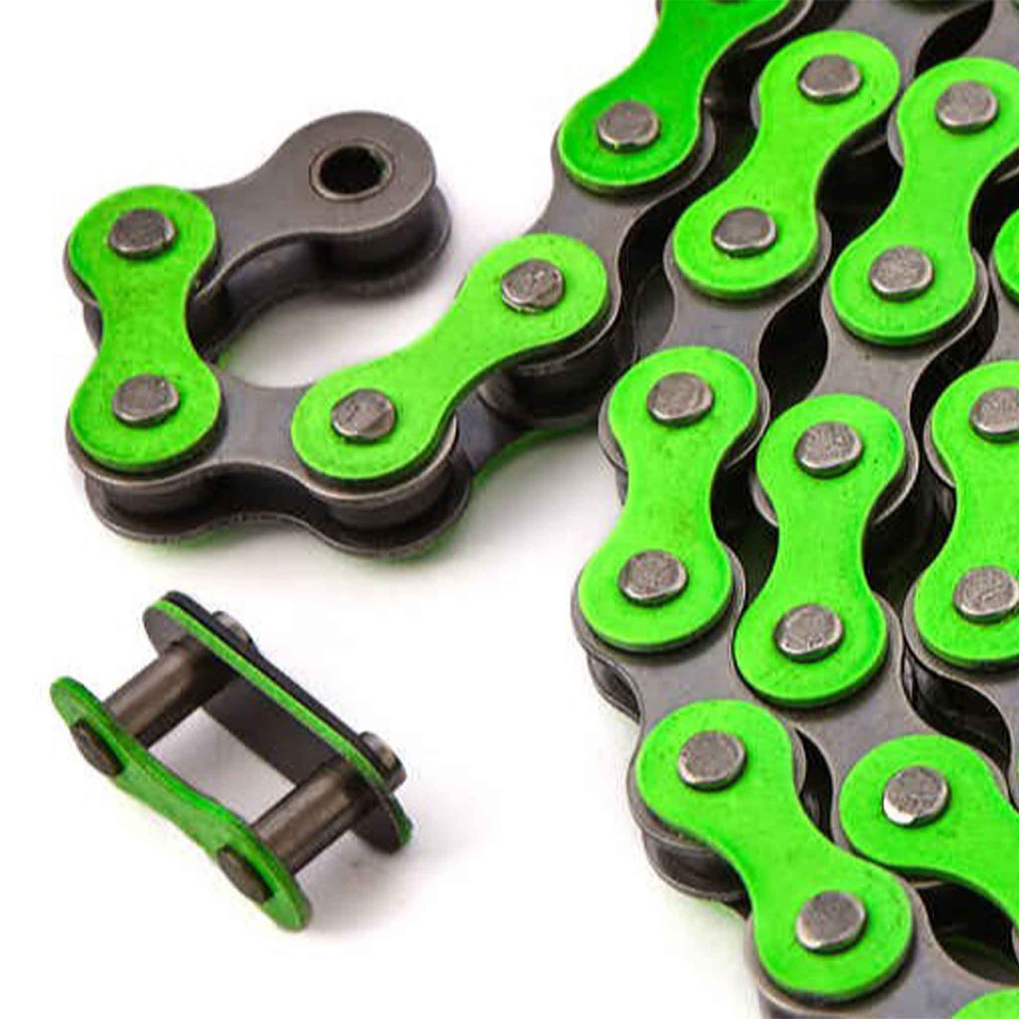 PORTER BICYCLE CHAIN SHORT 緑 KHE BMX Chain Green | KHE Bikes | Backyard BMX Hastings