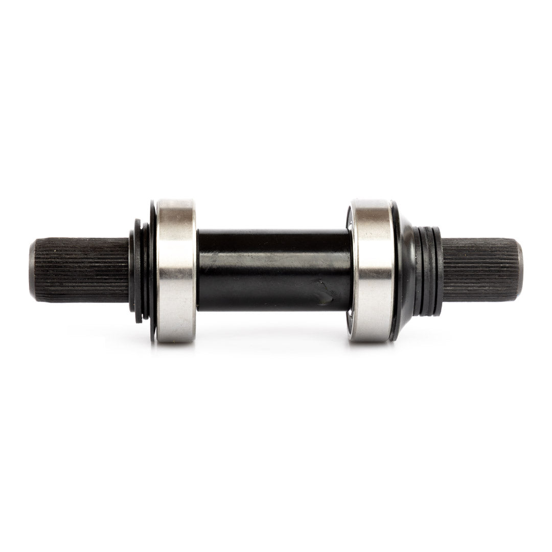 KHE Mid Bottom Bracket With 48 Spline Axle - Black 19mm