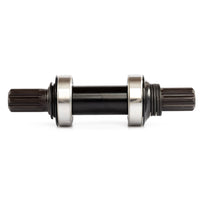 KHE Mid Bottom Bracket With 8 Spline Axle - Black 19mm