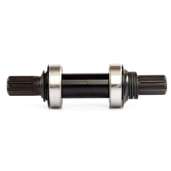 KHE Mid Bottom Bracket With 8 Spline Axle - Black 19mm