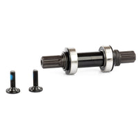 KHE Mid Bottom Bracket With 8 Spline Axle - Black 19mm with bolts