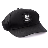 Kink Mergel Cap in Black on white background | KINK BMX | Backyard UK BMX Shop