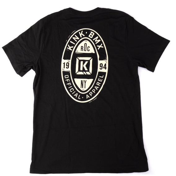 Kink BMX Shield Black t-shirt backprint 