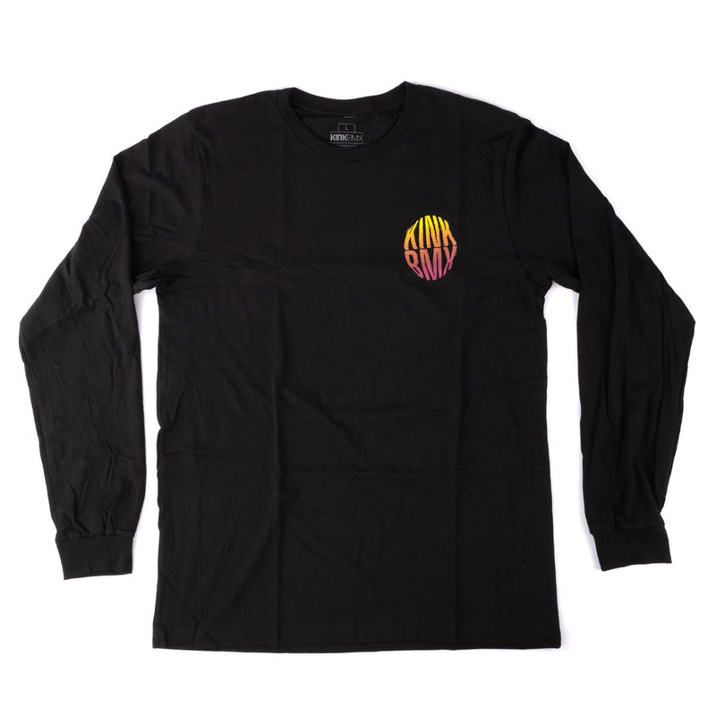 Kink BMX Swell long sleeve front t-shirt on white