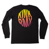 Kink BMX Swell long sleeve back print t-shirt on white