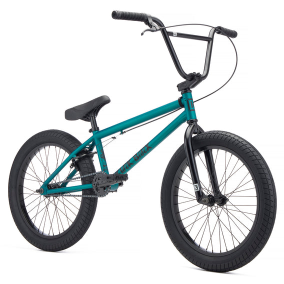 kink curb 2027 emerald green bmx bike