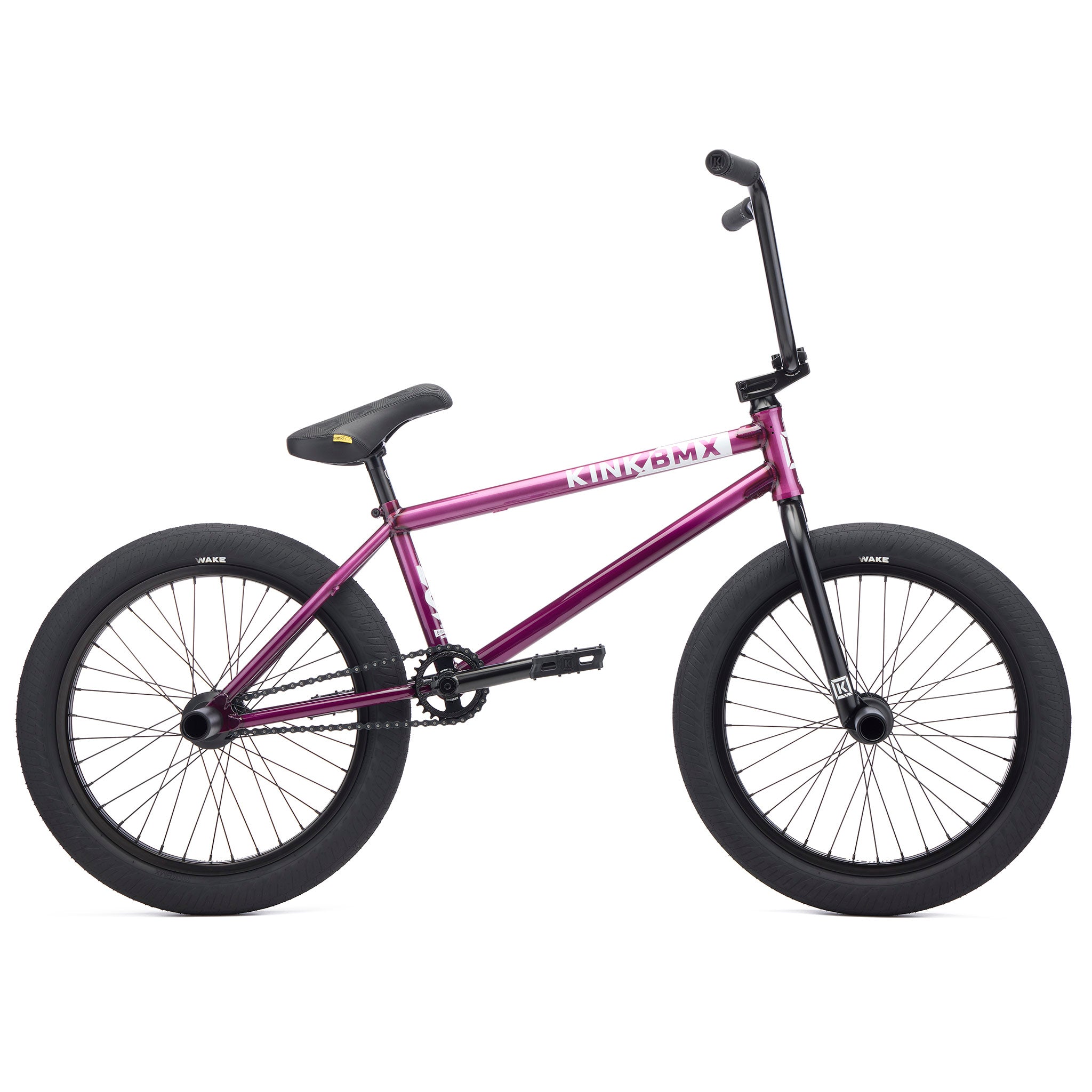 kink downside 2027 deep purple bmx bike