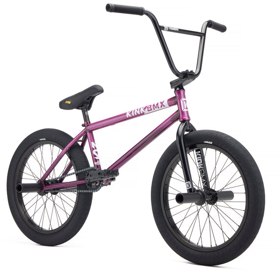 kink downside 2027 deep purple bmx bike
