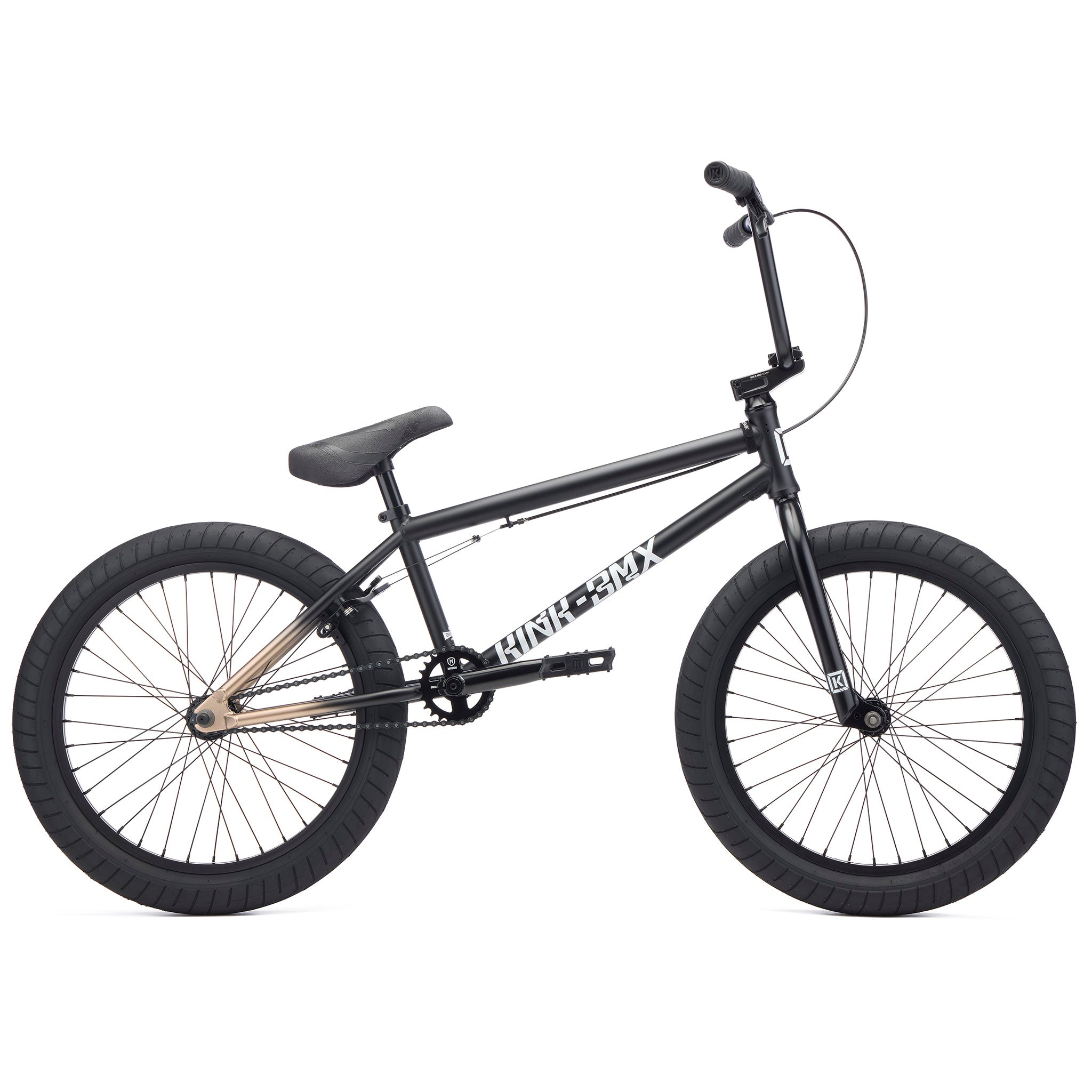 kink launch 2027 black gold bmx bike