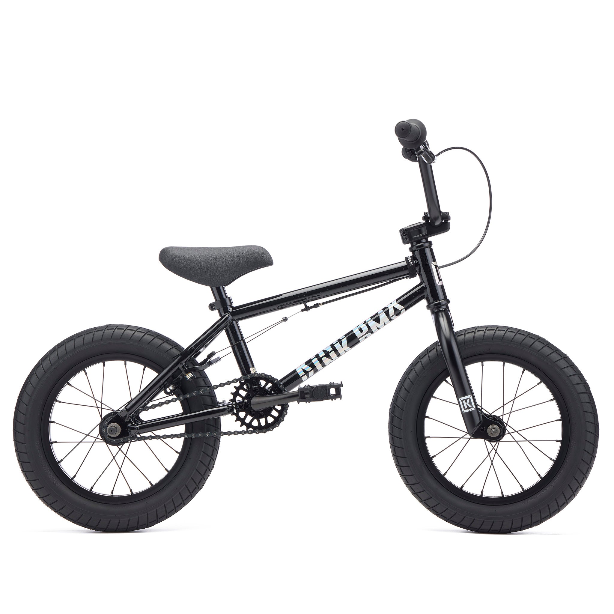 kink pump 2027 14" black bmx bike