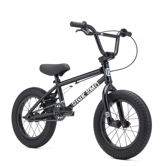 kink pump 2027 14" black bmx bike