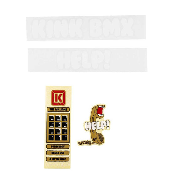 Kink Williams Frame Sticker Kit - Plum Purple Decals