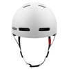 Lazer One+ Helmet - Matt White front view showing the vents and straps