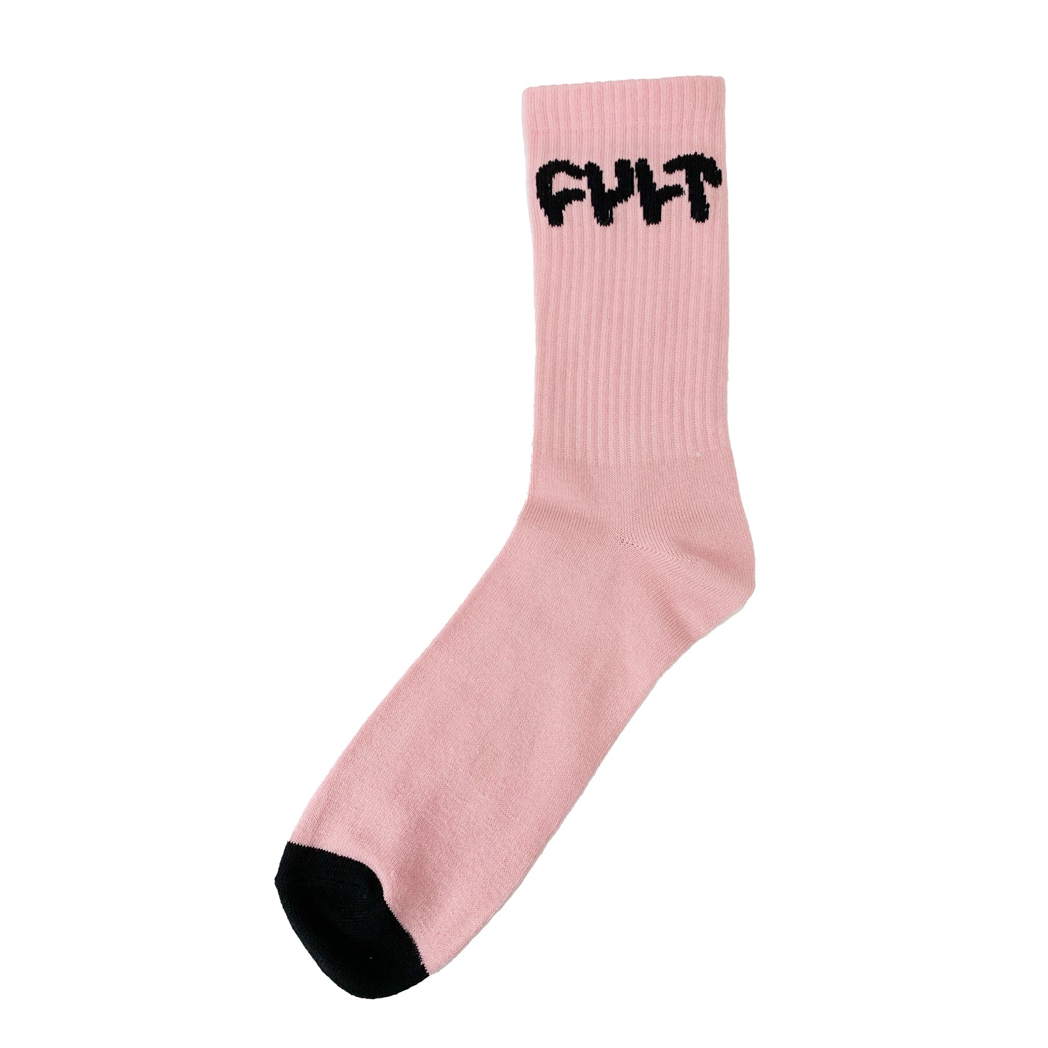 Cult Logo Socks - Pink single