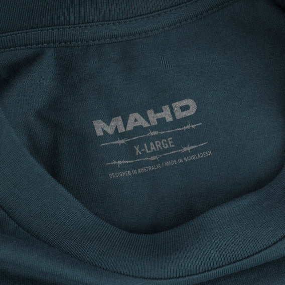 Mahd Metal T-Shirt - Deep Blue