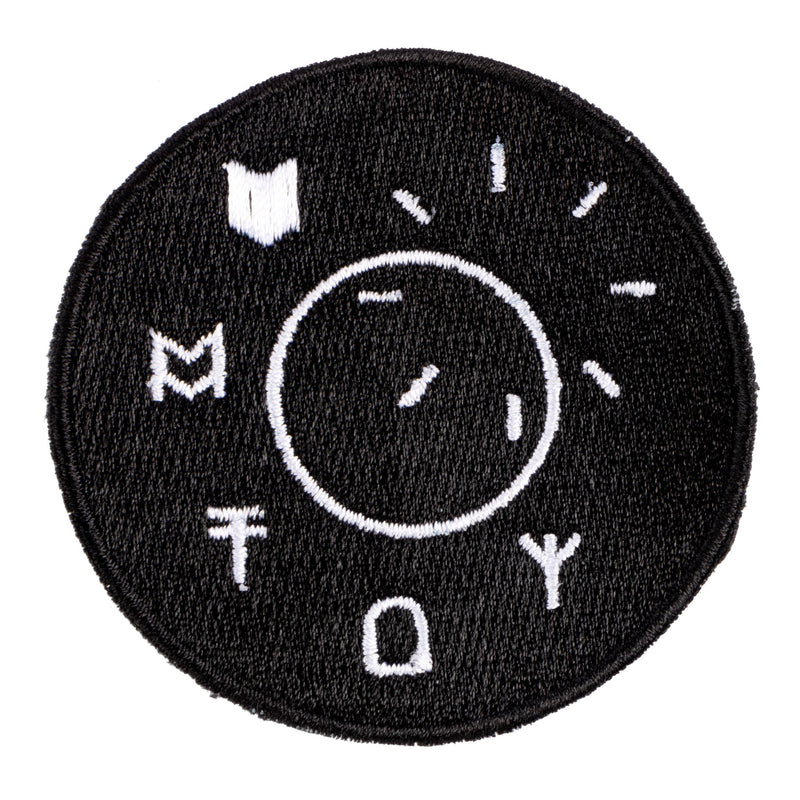 Backyard UK BMX Shop | Mutiny Rise Sew On Patch - Black
