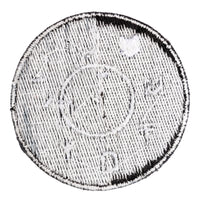 Mutiny Rise Sew On Patch - Black back