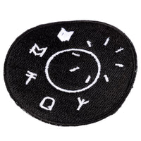 Mutiny Rise Sew On Patch - Black | Backyard UK BMX Shop Hastings