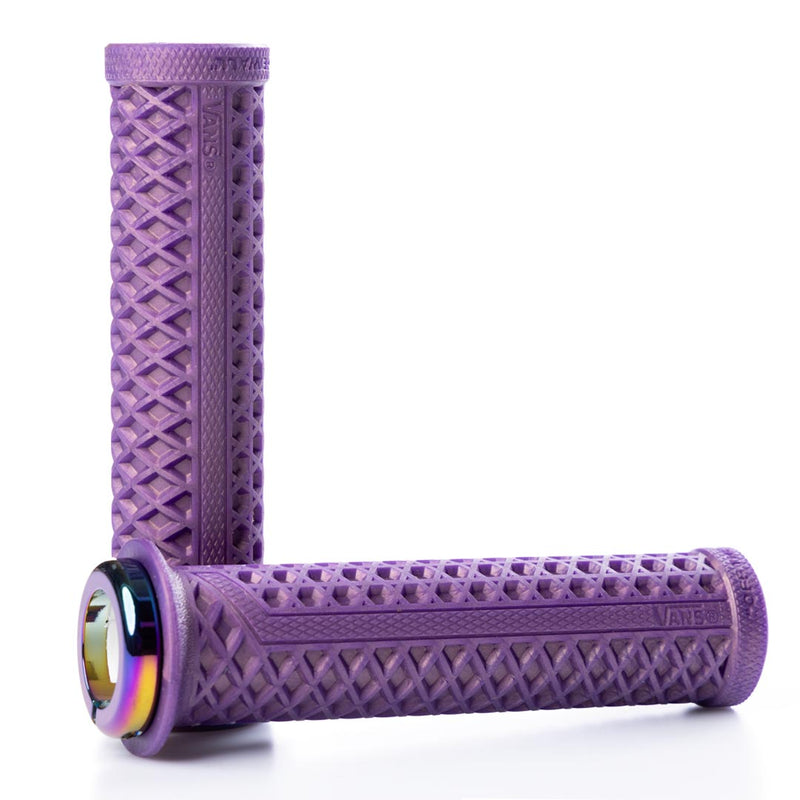 ODI Vans V2.1 Lock On Grips - Purple 135mm | Backyard BMX UK Shop