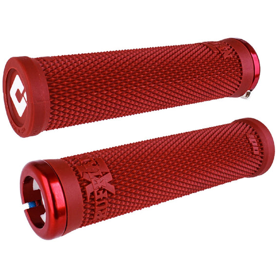 ODI Ruffian XL V2.1 Lock On Grips - Red 135mm