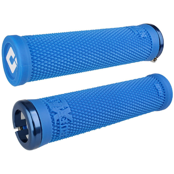 ODI Ruffian XL V2.1 Lock On Grips - Blue 135mm