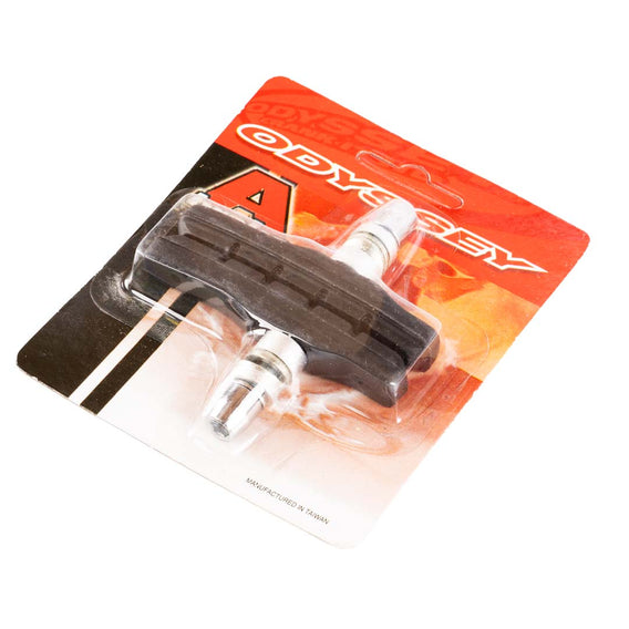 odyssey a bmx brake pads black in packaging side