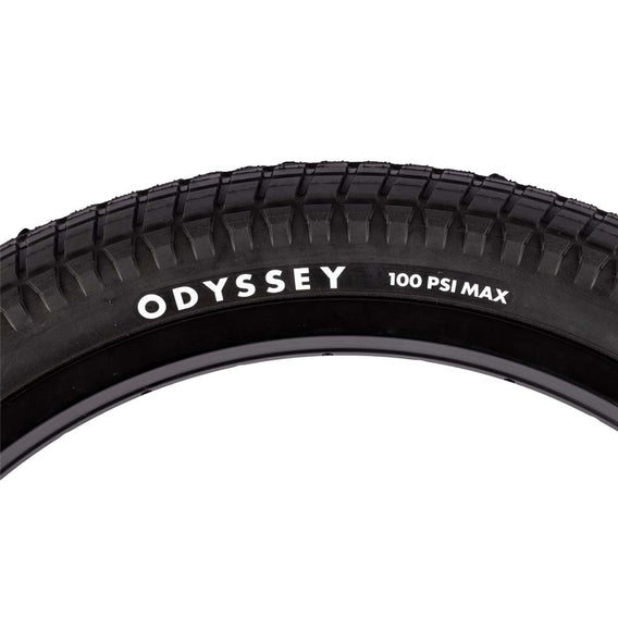 odyssey aitken bmx tyre black patch