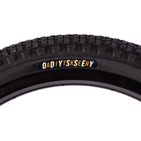 Odyssey Aitken Knobby BMX Tyre hot patch