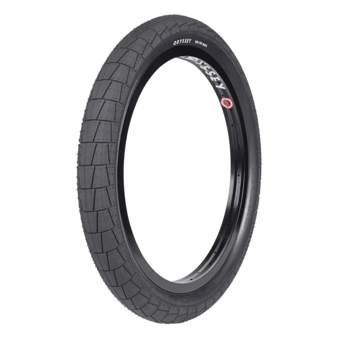 odyssey broc black bmx tyre