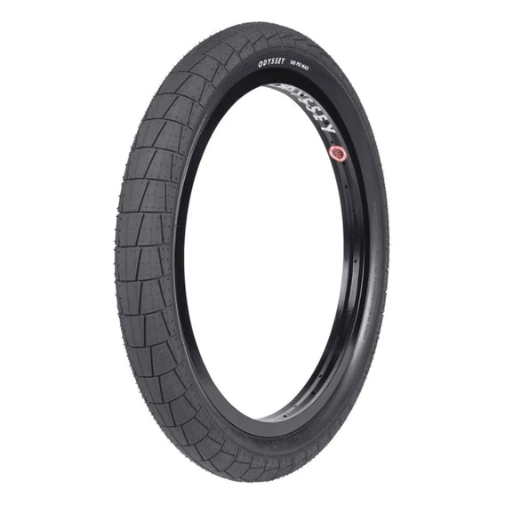 odyssey broc black bmx tyre