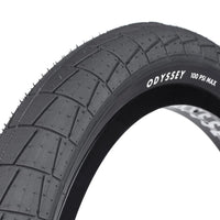 odyssey broc black bmx tyre