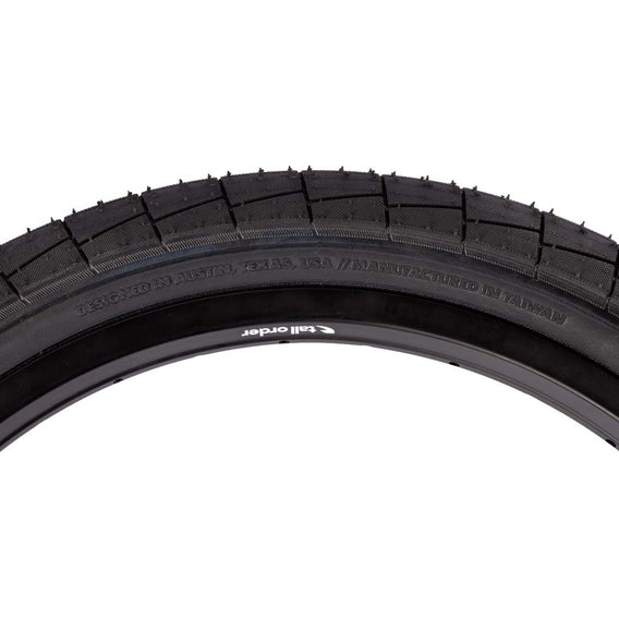 odyssey broc raiford bmx tyre black side wall text