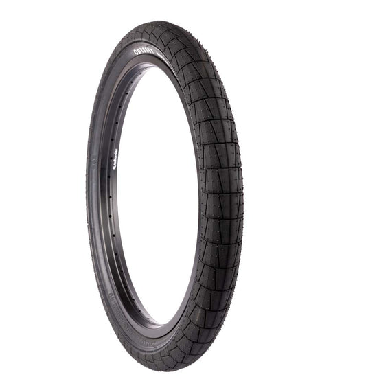 odyssey broc raiford bmx tyre black whole tyre