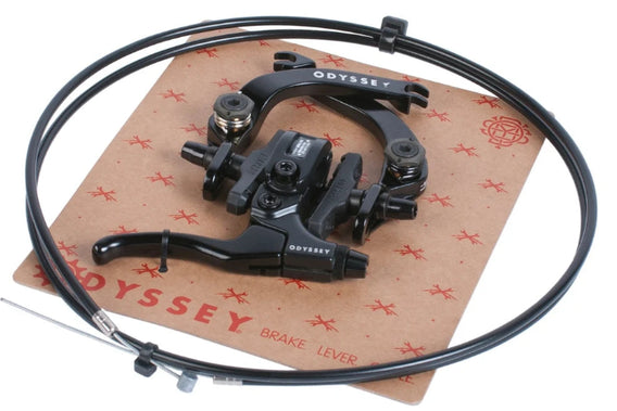 odyssey evo 2.5 bmx brake kit black