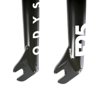 odyssey f25 front brake bmx forks black