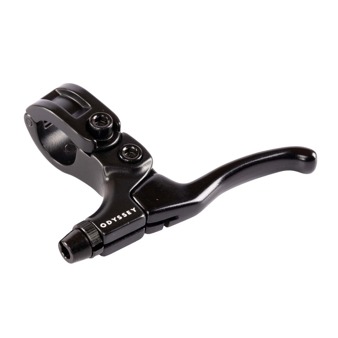 Odyssey Monolever Left Side Medium bmx brake lever black side angle