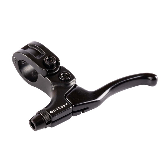 Odyssey Monolever Left Side Medium bmx brake lever black side angle