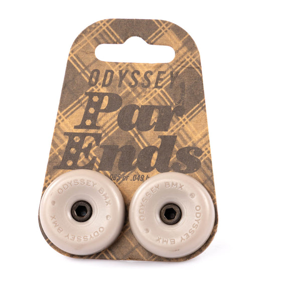 Odyssey Par Ends Plastic Bar Ends - Grey