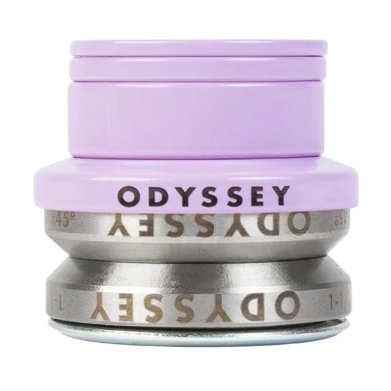 odyssey pro integrated bmx headset lavender backyard