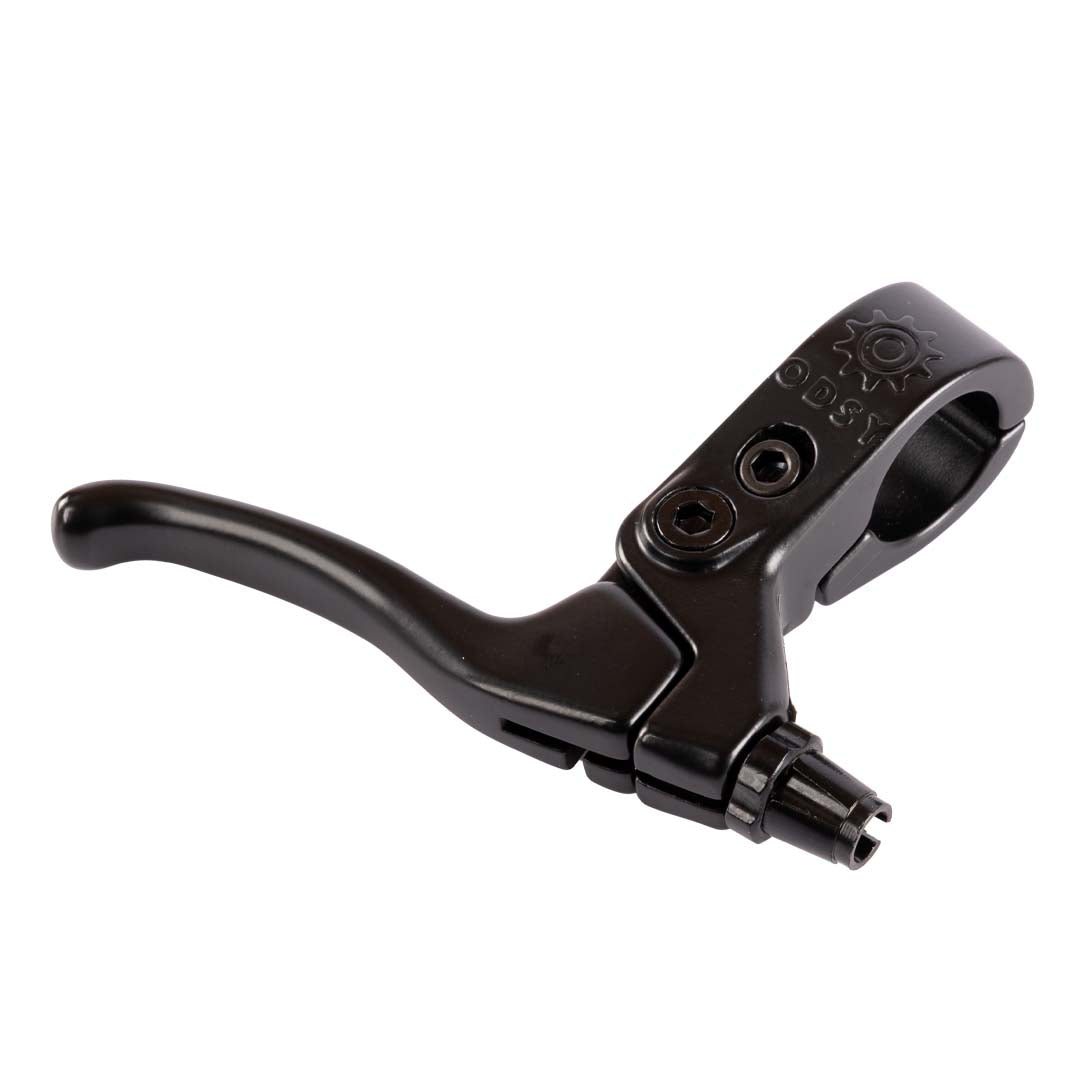 Odyssey Springfield BMX Brake Lever - Black Left/Right Compatible side angle