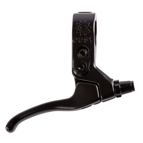 Odyssey Springfield BMX Brake Lever - Black Left/Right Compatible front view