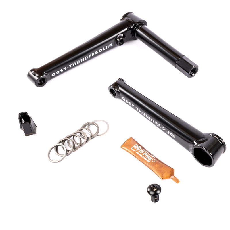 Odyssey Thunderbolt RHD Cranks - Black