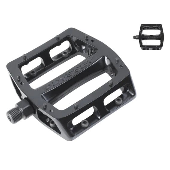 odyssey trailmix black alloy bmx pedals